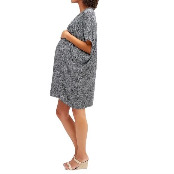Nom Maternity Dresses & Skirts - Nom Maternity Marianna Dolman-Sleeve‎ Maternity & Nursing Dress